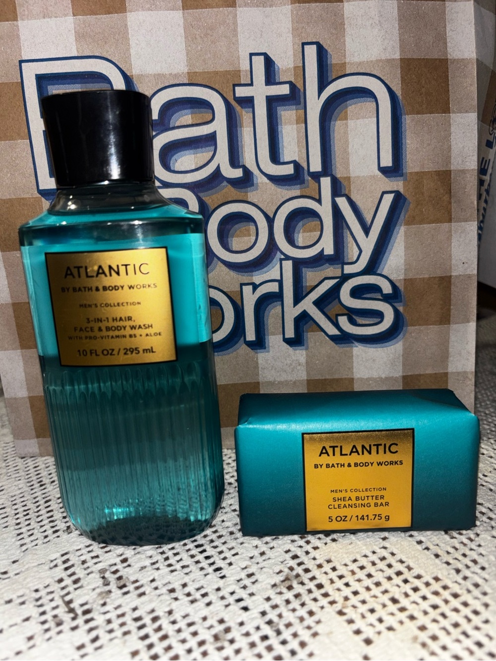 (2026)Bath & Body Works Atlantic Body Wash and Shea Butter Cleansing Bar